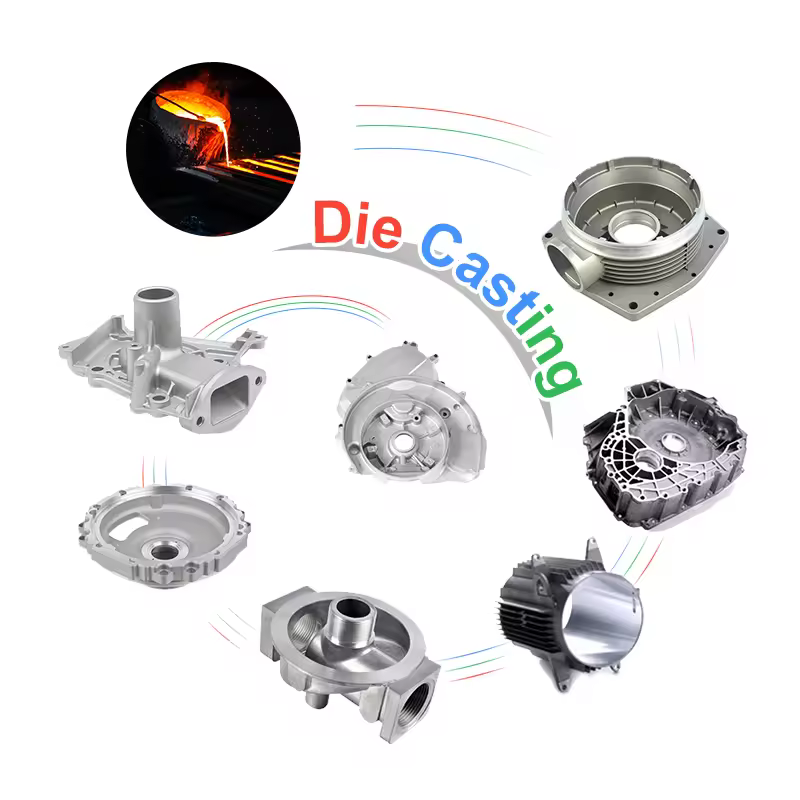 Die casting is carried out in a hot state, the high temperature liquid metal is injected into the model, and after cooling, the casting can be obtained with a certain shape and precision. Die-casting operation is simple, the process performance is stable,